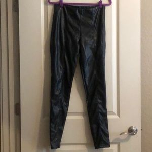 Fashion Nova Black Leather Pants